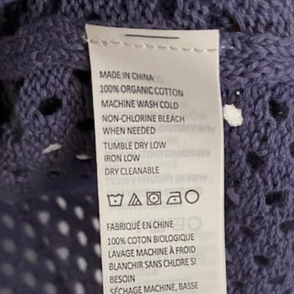 NWT Prana Parker Sweater in Purple Fog Small - Picture 4 of 5